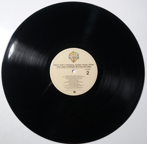 Various – Night Shift - Original Sound Track - Vinyl LP 1980 Warner Bros 1-23702 - Imagen 5 de 6