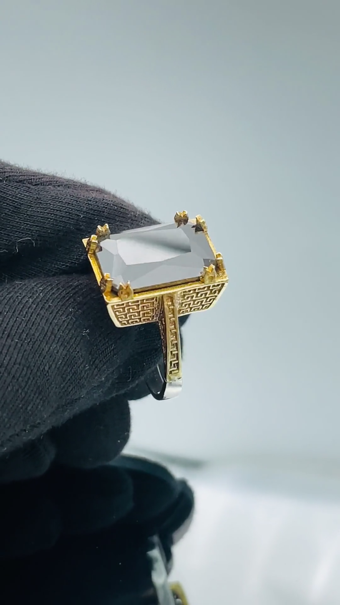 リング Shuxin Sterling Silver Anxiety Ring for Women, Adjustable Thumb