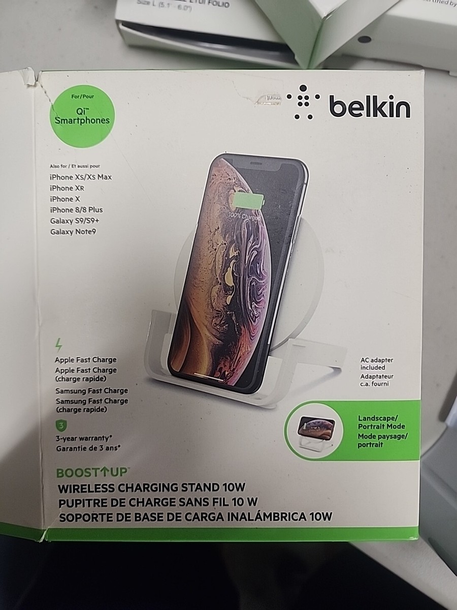 Boost Up Belkin Wireless Charging Stand 10w Belkin BoostUp 10W