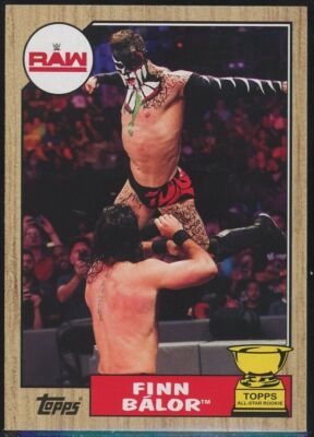 2017 Topps WWE Heritage Finn Balor Rookie Topps All-Star Rookie RC #22