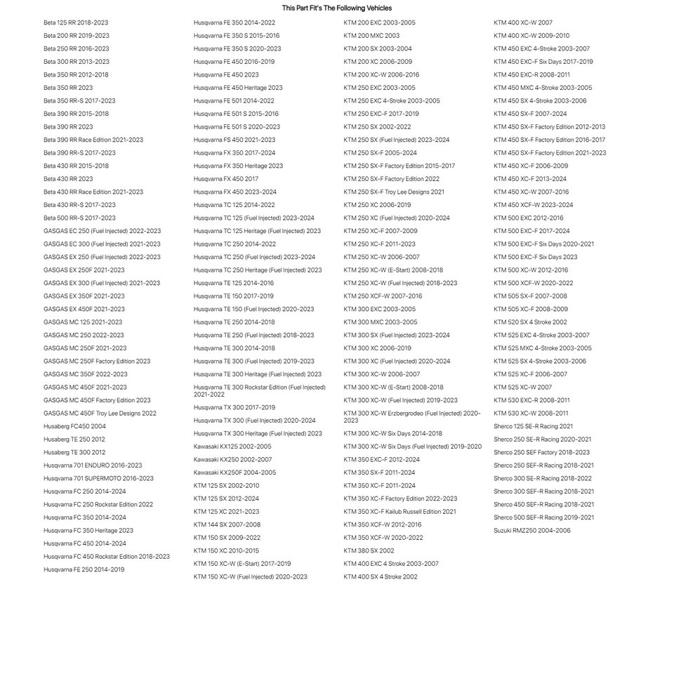 Bujes de horquilla exteriores Race Tech para Beta 390 RR-S 2017-2023 Foto 3 de 3