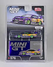 1:64 Mini GT #576 Nissan S15 SILVIA LB-Super Silhouette 2022 Formula Drift Japan