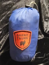 Grand Trunk Camping Hammock With Bag Blue Packable Ultra Light 