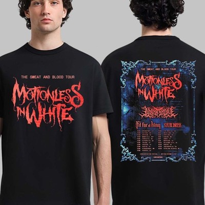Motionless In White The Sweat And Blood 2026  Unisex S-5XL Shirt MK304