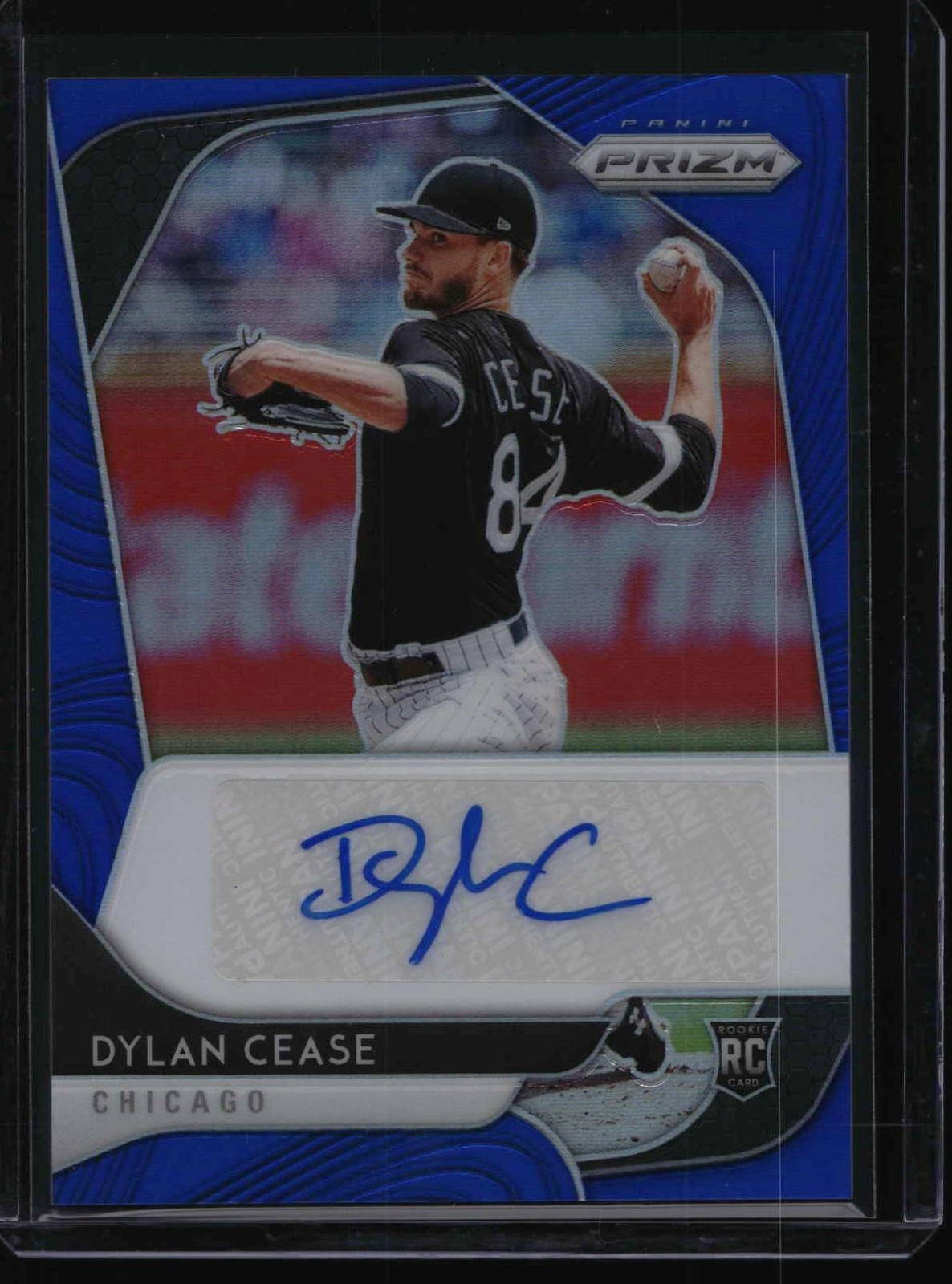 2020 Panini Prizm #RA-DC Dylan Cease Rookie Autographs Blue Prizm #/99