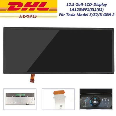 12.3'' Für Tesla Model X Digital Instrument Cluster LCD Display LA123WF1(SL)(01)