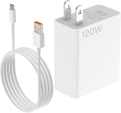 120W Fast Wall Charger for Redmi Note K80 K70 K60 K50 Ultra 12 12T 11T 11 Plus