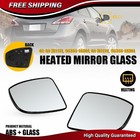 2PCS Left & Right Side Mirror Glass Power Heated For 2009-2014 Nissan Murano