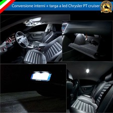 KIT FULL LED INTERNI CHRYSLER PT CRUISER CONVERSIONE COMPLETA + LUCI TARGA
