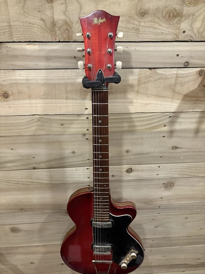 Guitarra Eléctrica Hofner Colorama 1959 De Colección Hecha en Alemania Foto 4 de 4