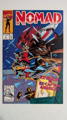Nomad #3 Jack Monroe Fabian Nicieza Marvel Comics 1992 Comic