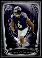 2014 Bowman Chrome Michael Campanaro Rookie Baltimore Ravens #174
