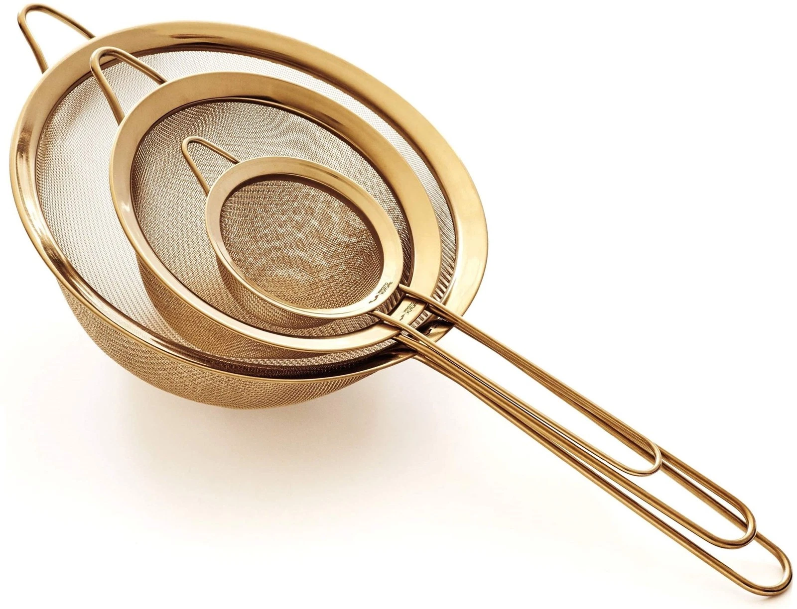 Strainer Set Fine Mesh – Premium 304 Stainless Steel (18/8) – 8″, 5.5″ and 3....