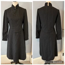 Fabulous Vintage By Irene Sargent Geoffrey Beene Wool Lined Dress- 1960's- Small