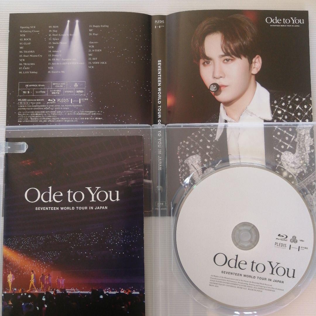 seventeen セブチ ode to you Blu-ray SEVENTEEN Ode to You (Blu-ray