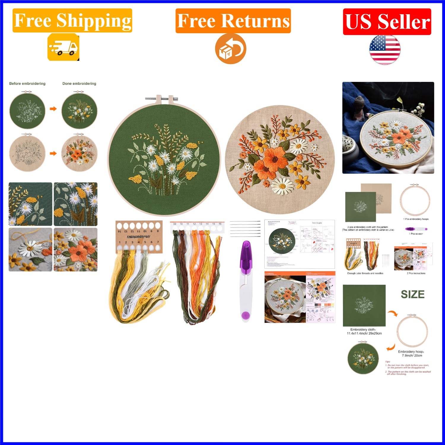 Starter Kit With Pattern, Instructions, And Acce...