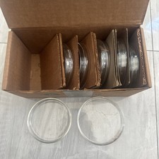 Kimble KIMAX Petri Dish Cover/Bottom Sets Glass 100x15mm 6 Complete 23064 23062