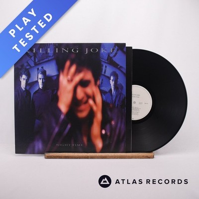 Killing Joke Night Time A//1 B//1 LP Album Vinyl Record 1985 EGLP 61 EG - VG+/EX