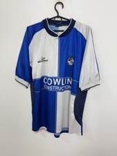 BRISTOL ROVERS 2003/2005 HOME FOOTBALL SHIRT VINTAGE JERSEY SIZE L ADULT