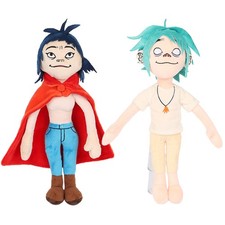 Gorillaz Rock Band Member Noodle Plush Plush Toy Figure Doll Gift HOT NEW