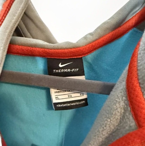 Nike KD Therma-Fit Full Zip Hoodie XL Gray Blue Basketball Jacket Kevin Durant - Picture 4 of 5