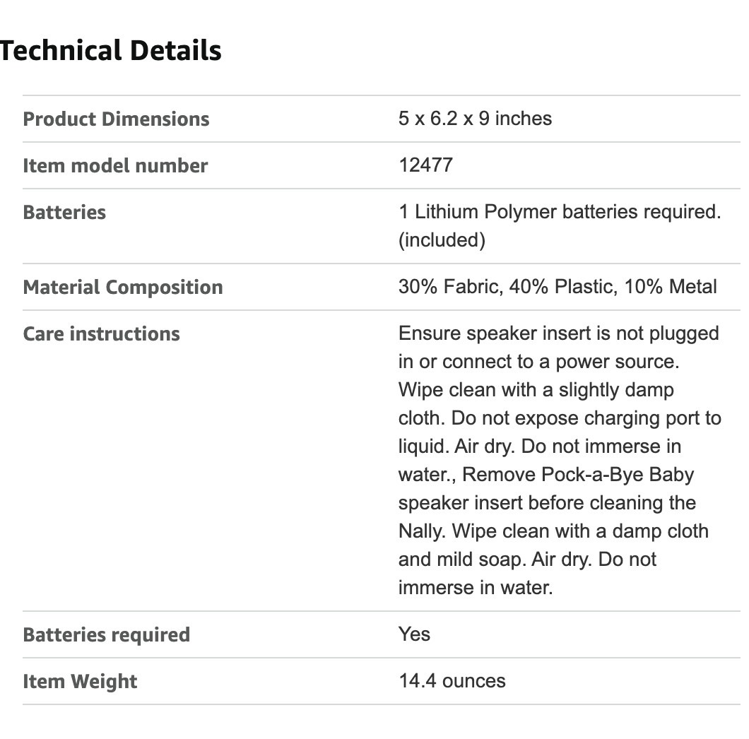 Ingenuity PLUSH soothing Toy snuggle Sounds NALLY NEW bluetooth owl 0+ baby