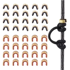 String Nock Points Archery Bow String Buckle Clips for Compound and Recurve Bow