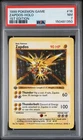 1999 POKEMON BASE SET 1ST EDITION #16 ZAPDOS-HOLO PSA 7