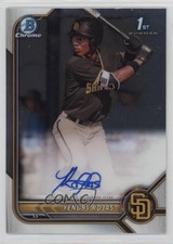 2022 Bowman Chrome Prospect Auto Yendry Rojas #CPA-YR Auto 15wb