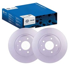 2x HELLA PAGID BREMSSCHEIBEN Ø302mm HINTEN passend für MAZDA RX-8 54745PRO