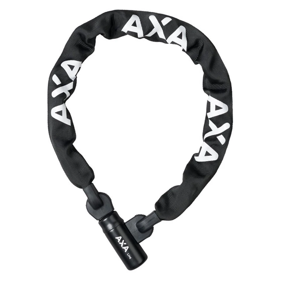 AXA Fahrrad Schloss Kettenschloss Linq 100 Länge 100cm Stärke 9.5mm Schwarz - Bild 1 von 1