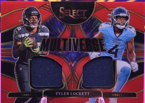 Panini 2025 Select Multiverse Red Tyler Lockett Seahawks Titans