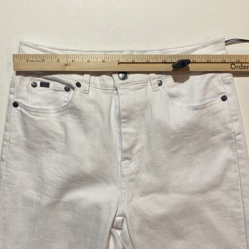 DG2 GIANE GILMAN WHITE STRETCH COTTON Spandex JEANS Size 6 NWT - Picture 6 of 10