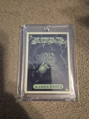 GPK/Billy Bootleg Customs Slashed Asher Limited 3/3 Sealed