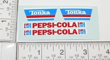 Mini Tonka Pepsi Deliver Truck Replacement Sticker Set TK-308
