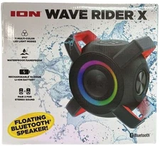 Ion Wave Rider X Floating Rechargeable Bluetooth Party Speaker water& sand proof