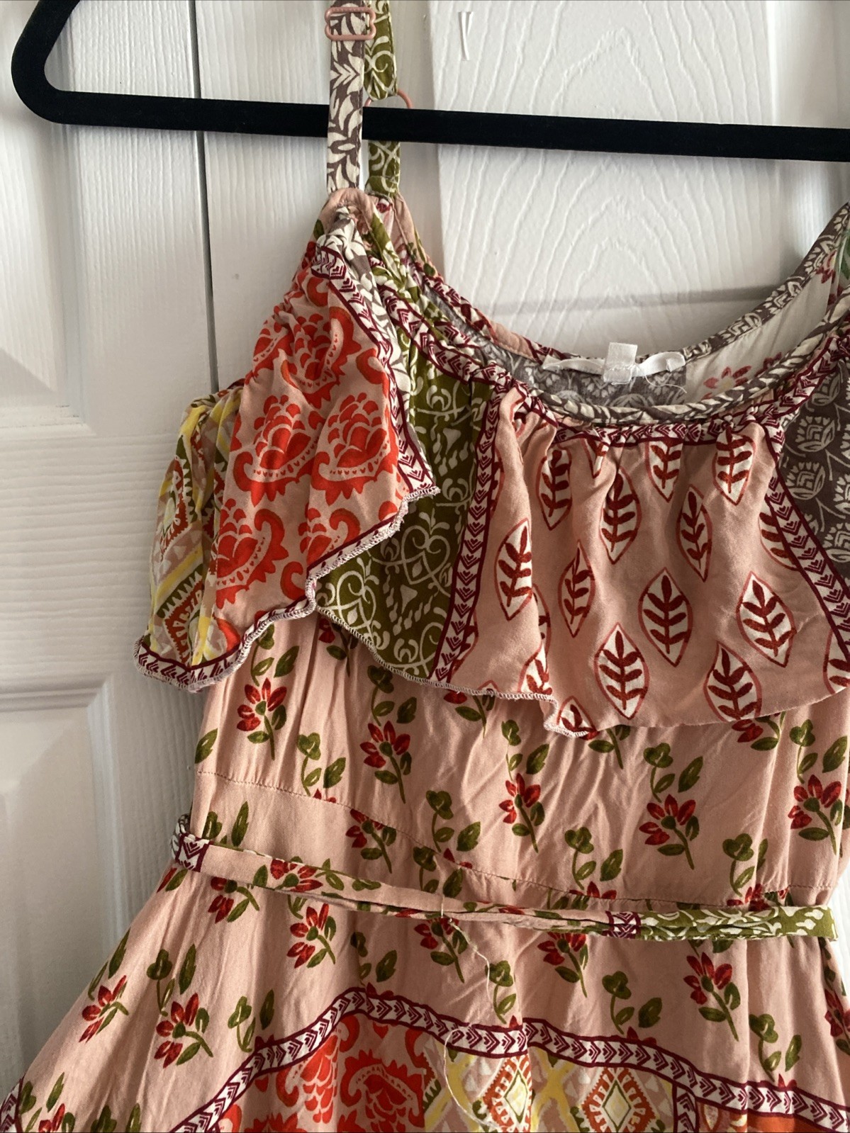 Abel The Label  Medium Patchwork Dress Asymmetric… - image 3