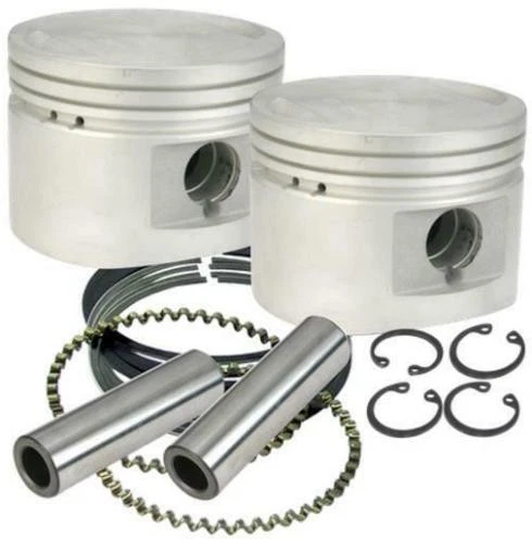 Kit de pistón de alta compresión S&amp;S - 3,5 pulgadas diámetro estándar, +010 pulgadas 920-0026 Foto 2 de 4