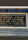 BULLS WIZARDS MICHAEL JORDAN SIGNED FRAMED JERSEY WITH TRIBUTE PATCH UDA COA — photo 4