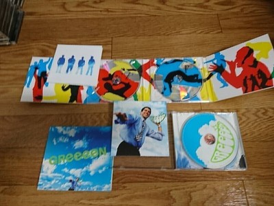 GReeeeN Japan CD SET x2 [Oh, hello. Nice to  ]  etc. Album（Used item）Ｓ08103
