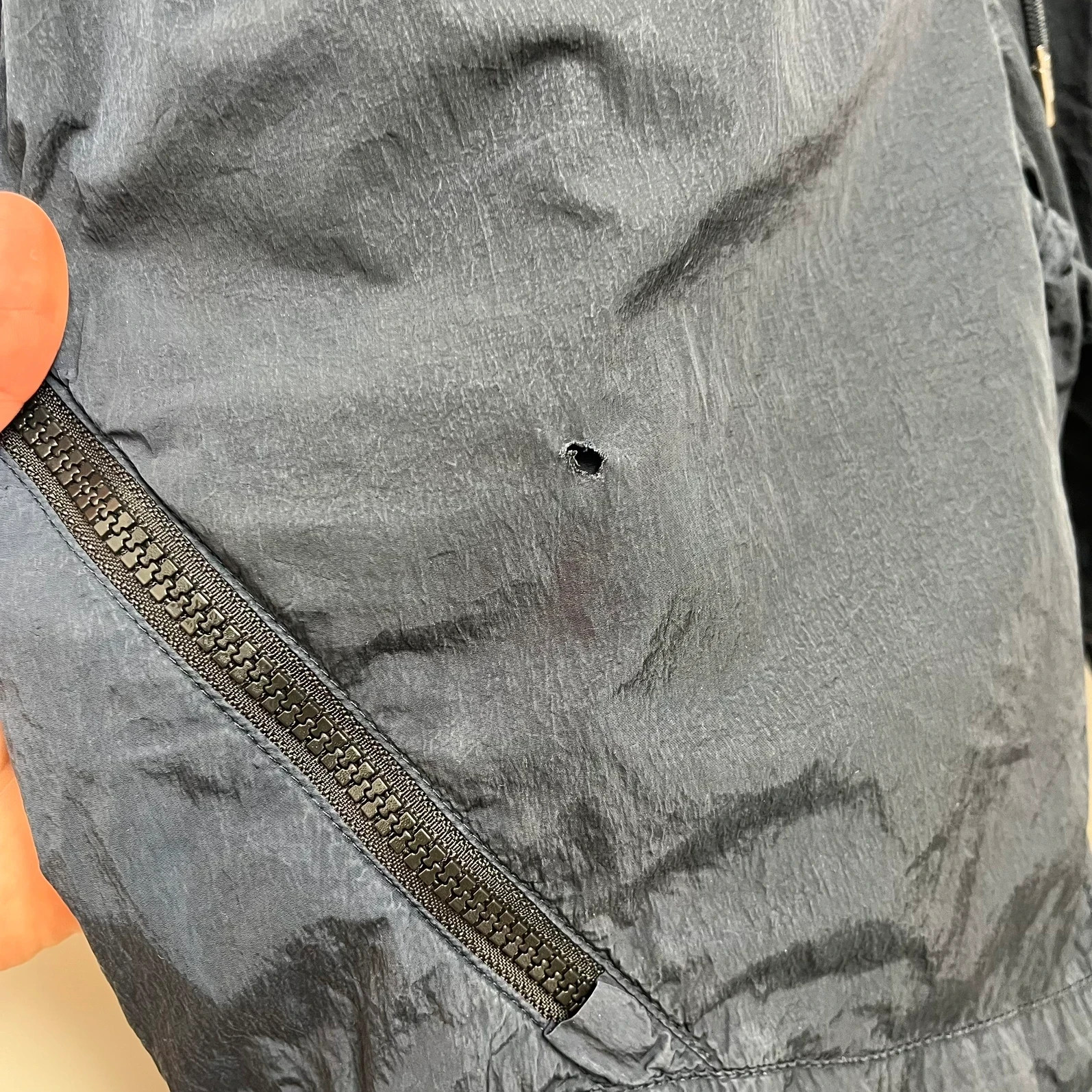 C.P. Company Navy Nylon Cargo Trousers image 9