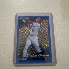 2022 Topps Update Topps Black Gold Blue Shohei Ohtani #BG-1