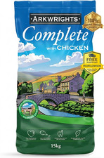 Arkwrights Dog Food 15kg Chicken Complete Dry Mix Working Sporting Adult Bulk 1.49 per kilo