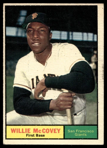 1961 Topps Willie McCovey #517 San Francisco Giants