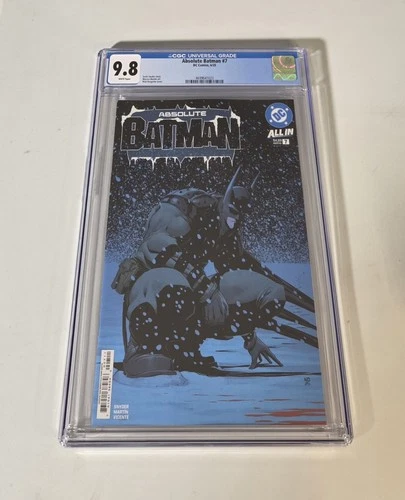 🧊 Absolute Batman #7 CGC 9.8 Graded Cover A 1st Print Nick Dragotta Cover 🧊