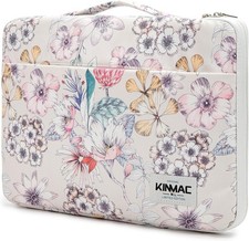 Floral 360 Laptop Sleeve Case Bag with Handle for 16-inch MacBook Pro More