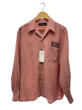 WACKO MARIA Long Sleeve Shirt M PNK 25FW WMS OC02