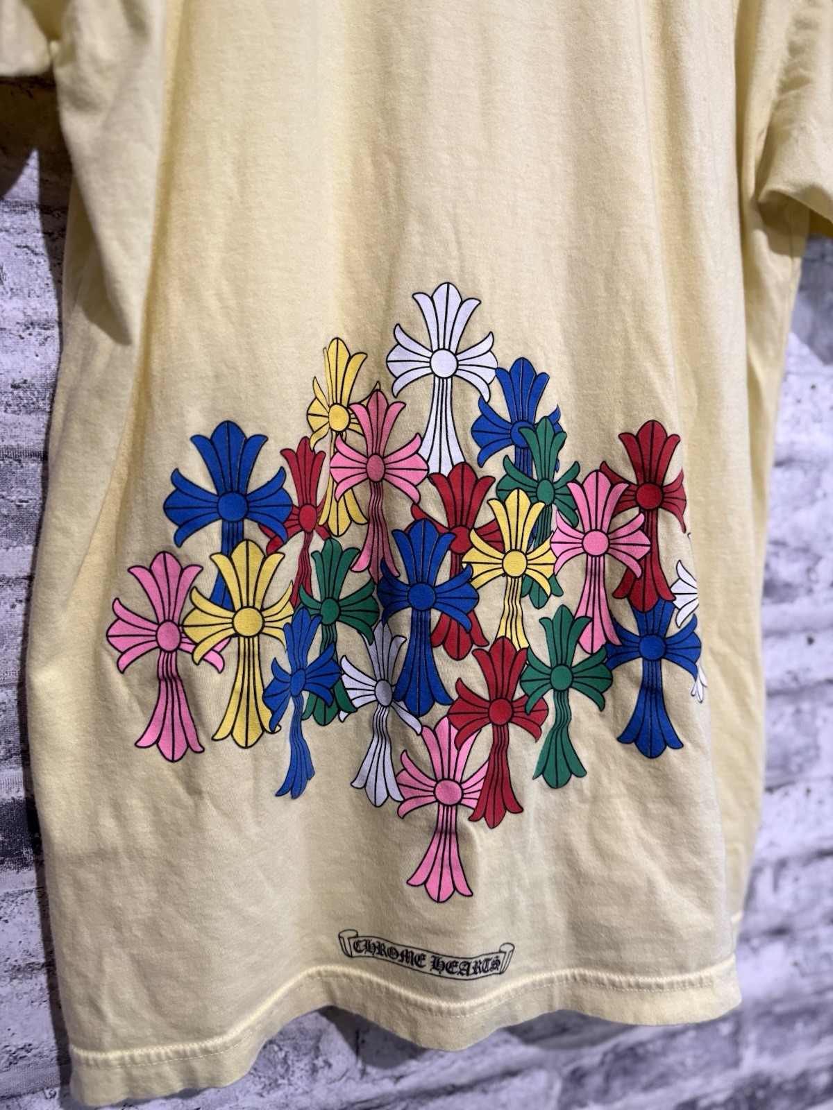 Authentic *Rare* Chrome Hearts Scroll Multicolor … - image 5