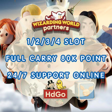 WIZARDING WORLD PARTNER EVENT FULL CARRY 80K POINTS MONO-POLY PARTNER GO ⭐
