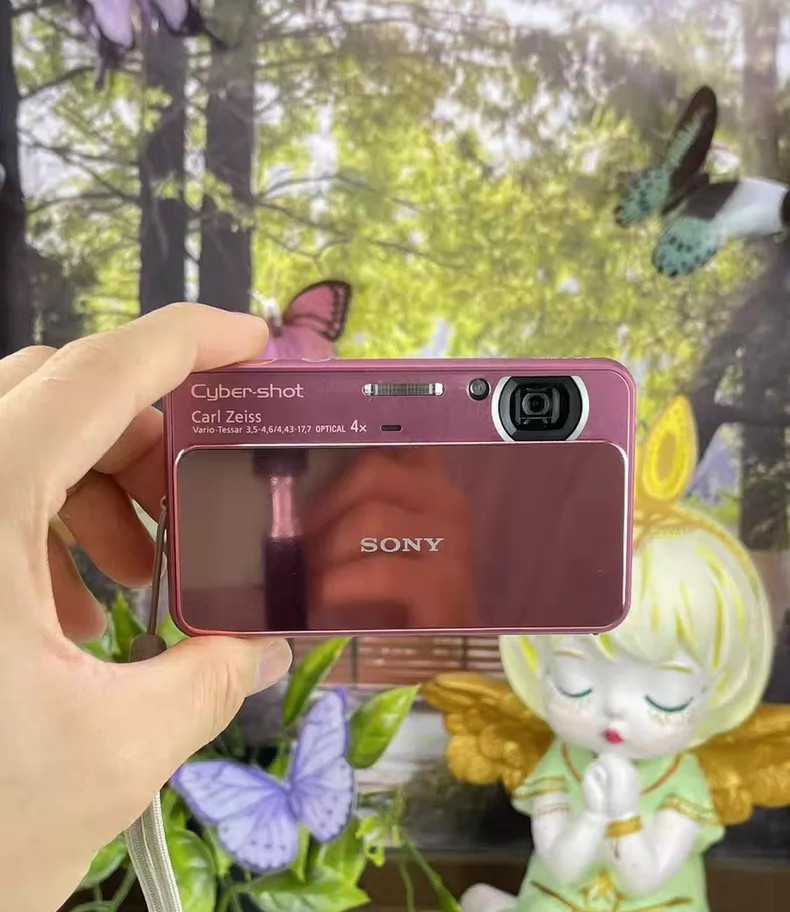 Sony Cyber-Shot Dsc-T110 Digital Camera 4x Optical Zoom 16.1MP Pink English